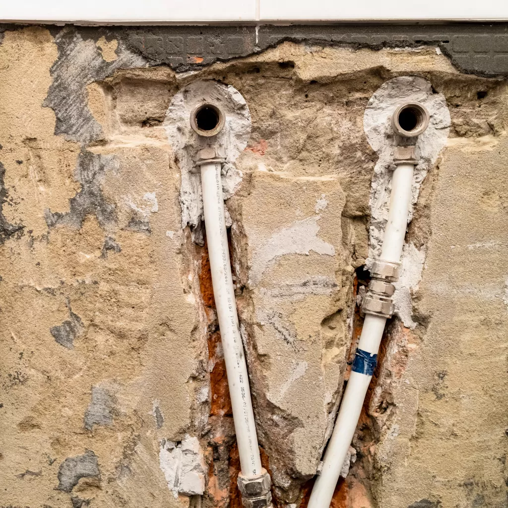 Old poly b pipes